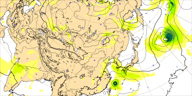 台風12号2022の米軍やヨーロッパ進路予想最新は?九州に接近するのはいつ?3