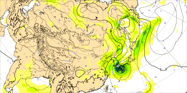 台風14号2022が東海地方に最接近するのはいつ？米軍やWindyヨーロッパの進路予想！a2