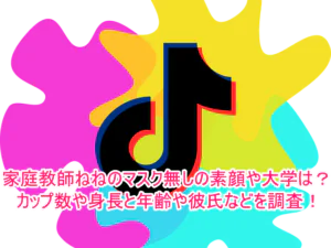 家庭教師ねねのマスク無しの素顔や大学は？カップ数や身長と年齢や彼氏などを調査！1