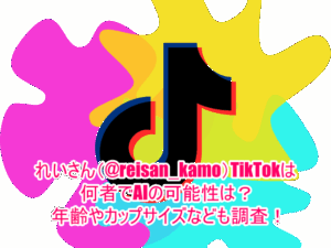 れいさん(@reisan_kamo)TikTokは何者でAIの可能性は？年齢やカップサイズなども調査！